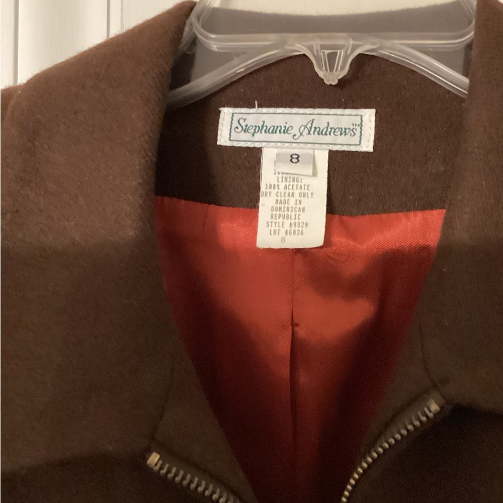 Brown Wool Jacket - image 2